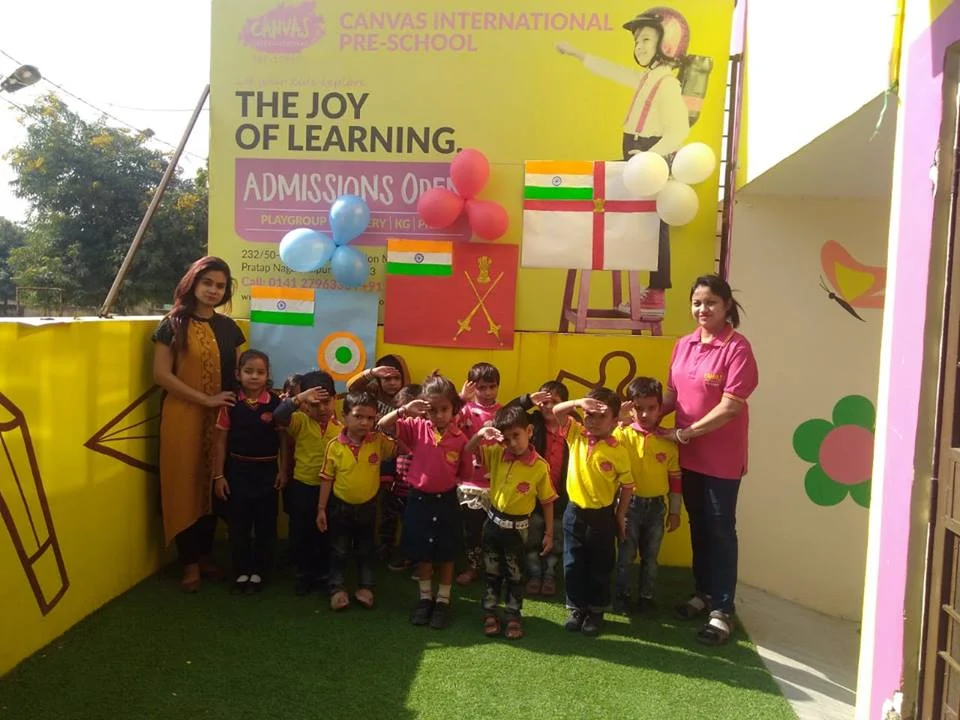 Canvas International Pre School in Dausa