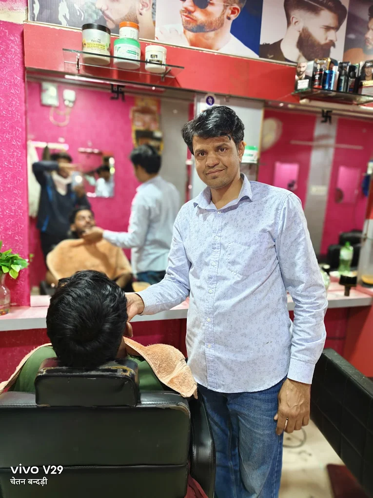 Krish Hair Beauty Saloon logo